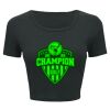 Ladies' Poly-Cotton Crop T-Shirt Thumbnail
