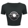 Ladies' Poly-Cotton Crop T-Shirt Thumbnail