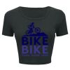 Ladies' Poly-Cotton Crop T-Shirt Thumbnail