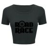 Ladies' Poly-Cotton Crop T-Shirt Thumbnail