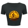 Ladies' Poly-Cotton Crop T-Shirt Thumbnail