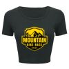 Ladies' Poly-Cotton Crop T-Shirt Thumbnail