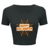 Ladies' Poly-Cotton Crop T-Shirt Thumbnail