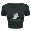 Ladies' Poly-Cotton Crop T-Shirt Thumbnail