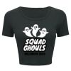 Ladies' Poly-Cotton Crop T-Shirt Thumbnail