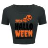 Ladies' Poly-Cotton Crop T-Shirt Thumbnail