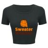 Ladies' Poly-Cotton Crop T-Shirt Thumbnail