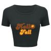 Ladies' Poly-Cotton Crop T-Shirt Thumbnail