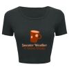Ladies' Poly-Cotton Crop T-Shirt Thumbnail