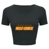 Ladies' Poly-Cotton Crop T-Shirt Thumbnail