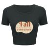 Ladies' Poly-Cotton Crop T-Shirt Thumbnail