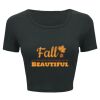 Ladies' Poly-Cotton Crop T-Shirt Thumbnail