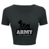 Ladies' Poly-Cotton Crop T-Shirt Thumbnail