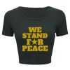 Ladies' Poly-Cotton Crop T-Shirt Thumbnail