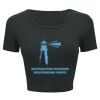 Ladies' Poly-Cotton Crop T-Shirt Thumbnail