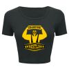 Ladies' Poly-Cotton Crop T-Shirt Thumbnail