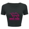 Ladies' Poly-Cotton Crop T-Shirt Thumbnail