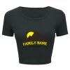 Ladies' Poly-Cotton Crop T-Shirt Thumbnail