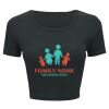 Ladies' Poly-Cotton Crop T-Shirt Thumbnail