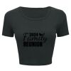 Ladies' Poly-Cotton Crop T-Shirt Thumbnail