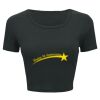Ladies' Poly-Cotton Crop T-Shirt Thumbnail