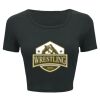 Ladies' Poly-Cotton Crop T-Shirt Thumbnail