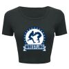 Ladies' Poly-Cotton Crop T-Shirt Thumbnail