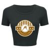 Ladies' Poly-Cotton Crop T-Shirt Thumbnail