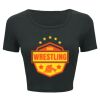 Ladies' Poly-Cotton Crop T-Shirt Thumbnail