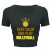 Ladies' Poly-Cotton Crop T-Shirt Thumbnail