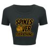 Ladies' Poly-Cotton Crop T-Shirt Thumbnail
