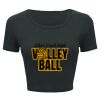 Ladies' Poly-Cotton Crop T-Shirt Thumbnail