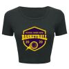 Ladies' Poly-Cotton Crop T-Shirt Thumbnail