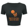 Ladies' Poly-Cotton Crop T-Shirt Thumbnail