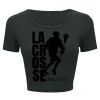 Ladies' Poly-Cotton Crop T-Shirt Thumbnail