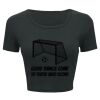 Ladies' Poly-Cotton Crop T-Shirt Thumbnail