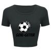 Ladies' Poly-Cotton Crop T-Shirt Thumbnail