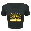 Ladies' Poly-Cotton Crop T-Shirt Thumbnail