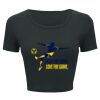 Ladies' Poly-Cotton Crop T-Shirt Thumbnail