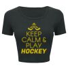 Ladies' Poly-Cotton Crop T-Shirt Thumbnail