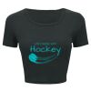 Ladies' Poly-Cotton Crop T-Shirt Thumbnail