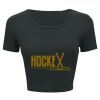 Ladies' Poly-Cotton Crop T-Shirt Thumbnail
