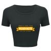 Ladies' Poly-Cotton Crop T-Shirt Thumbnail