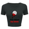 Ladies' Poly-Cotton Crop T-Shirt Thumbnail
