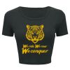 Ladies' Poly-Cotton Crop T-Shirt Thumbnail