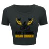 Ladies' Poly-Cotton Crop T-Shirt Thumbnail