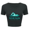 Ladies' Poly-Cotton Crop T-Shirt Thumbnail