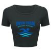 Ladies' Poly-Cotton Crop T-Shirt Thumbnail
