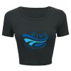 Ladies' Poly-Cotton Crop T-Shirt Thumbnail