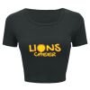 Ladies' Poly-Cotton Crop T-Shirt Thumbnail